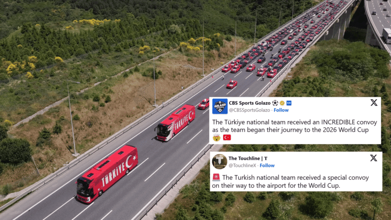 Türkiye’nin konvoyla uğurlanması dünyada gündem oldu