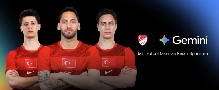 Google Gemini, Türkiye Millî Takımları’nın resmî sponsoru oldu