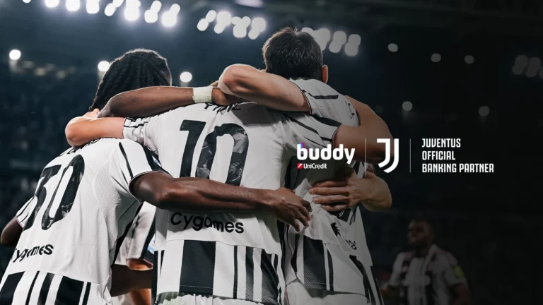 Juventus Partners with UniCredit’s Digital Brand “buddy”