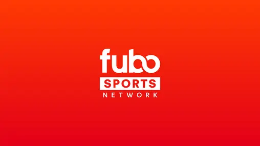 Fubo and Hulu + Live TV logo on a digital streaming screen