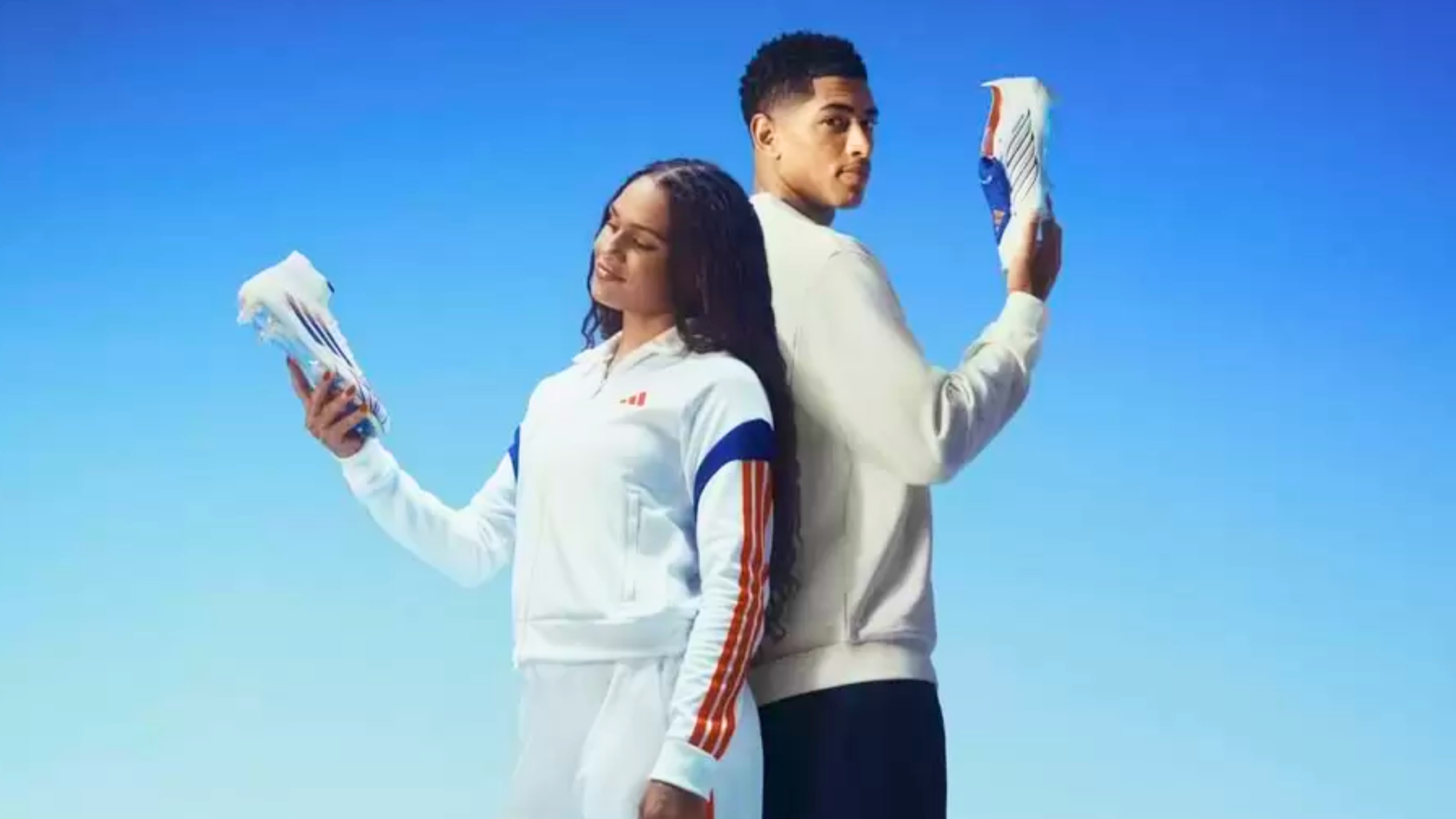 adidas Icon Takeover lifestyle apparel collection featuring athletes in Predator and Originals streetwear.