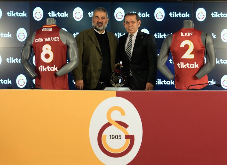 President Dursun Ã–zbek and TikTak Founder Ersan Ã–ztÃ¼rk at the RAMS Park signing ceremony.
