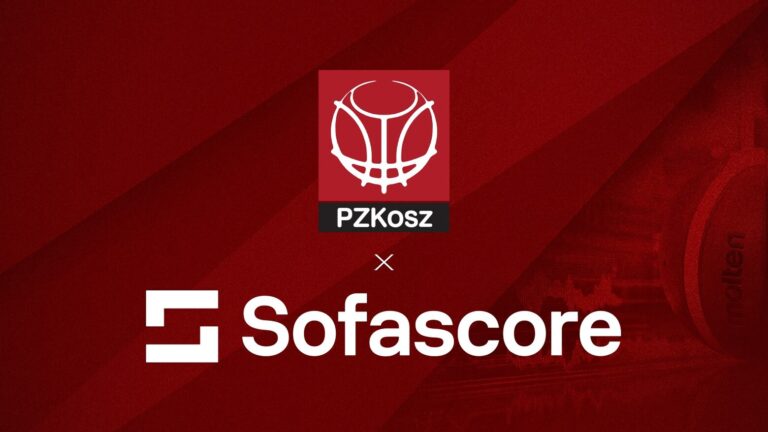 PZKosz President Grzegorz BachaÅ„ski and Sofascore advisor Damjan RudeÅ¾ announcing the partnership.