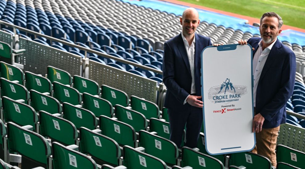 Wide view of Croke Park stadium in Dublin showcasing the high-tech infrastructure for GAA matches.