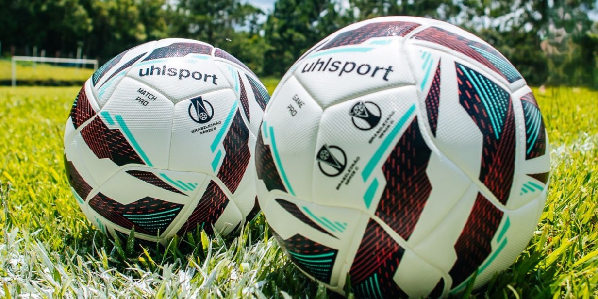 The official Uhlsport Match Pro and Game Pro balls for the 2026 Brazilian Championship seasons.