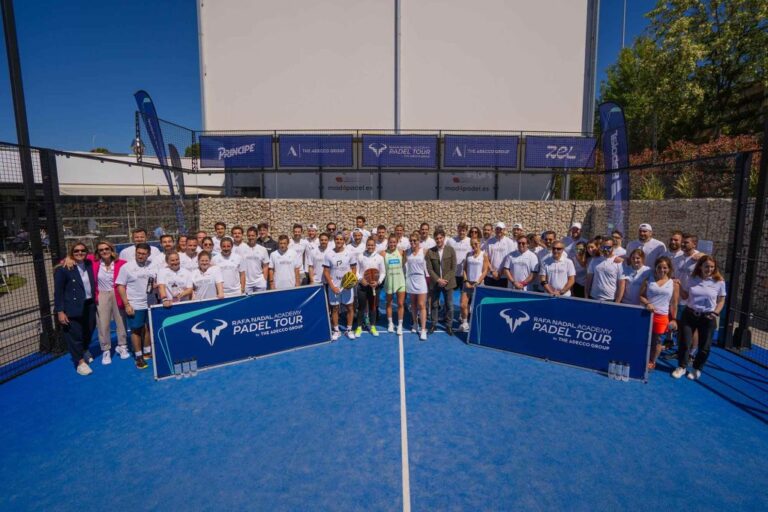The Rafa Nadal Academy is bringing its amateur padel tour to the US in 2026 with four stops, partnering with Playtomic and Babolat to accelerate growth.