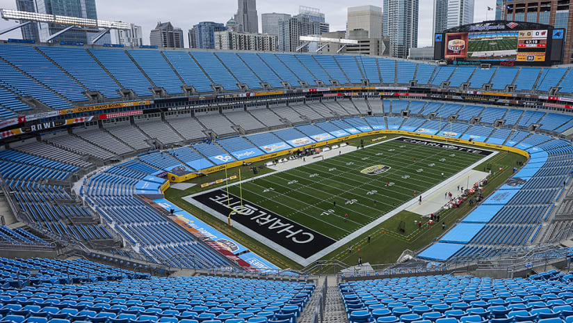 Tepper Sports & Entertainment unveils an $800m stadium renovation experience center in Charlotte, featuring an Immersive Cube and Lowe's partnership.