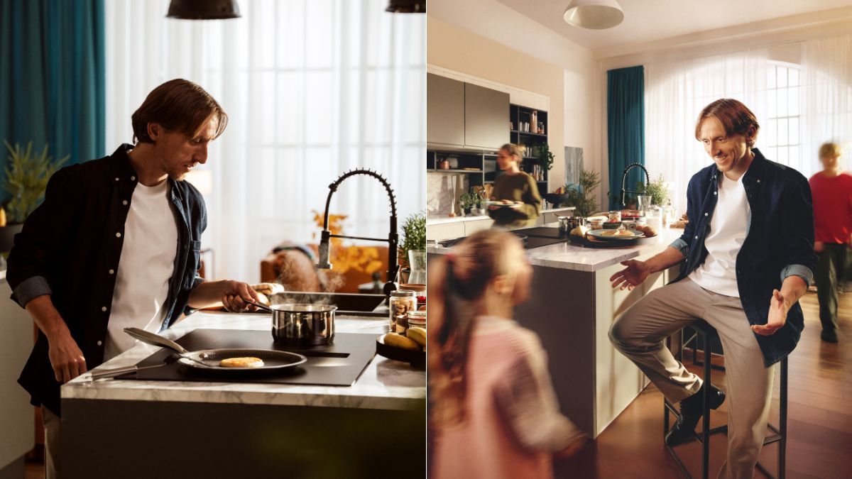 Gorenje launches a pan-European campaign featuring Luka ModriÄ‡ as the face of its household appliance brand.