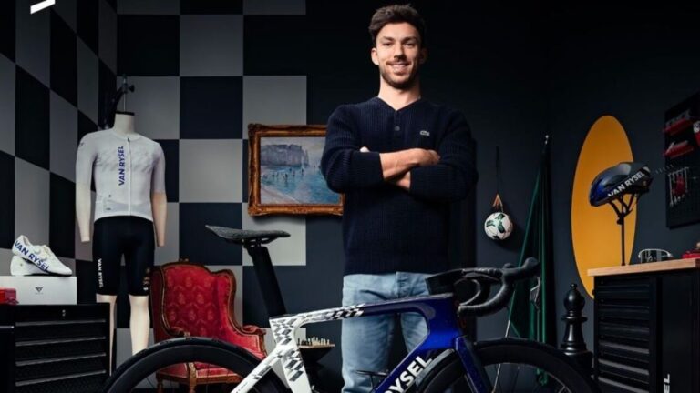 Pierre Gasly Renews Strategic Partnership with Van Rysel