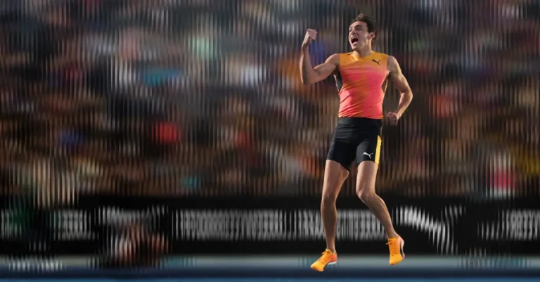 Puma and Omega Celebrate Armand Duplantis’ Latest World Record