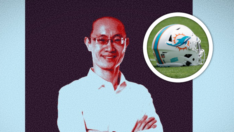 Chinese Billionaire Lin Bin Buys Miami Dolphins Stake at $12.5B Valuation
