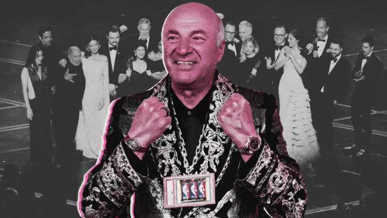 Kevin O’Leary Turns the Oscars Red Carpet Into a $30 Million Sports-Card Showcase