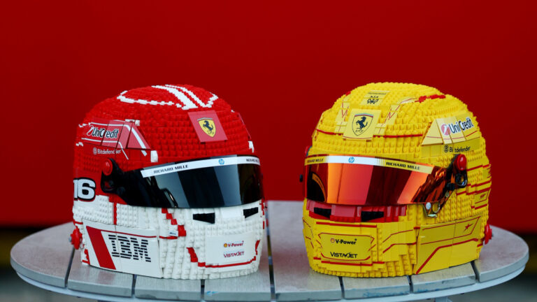 LEGO Launches New Collectible F1 Driver Helmet Series