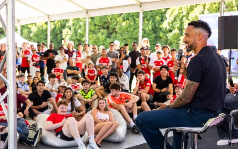 Premier League Trophy Tour Draws Thousands as Theo Walcott Visits Sydney