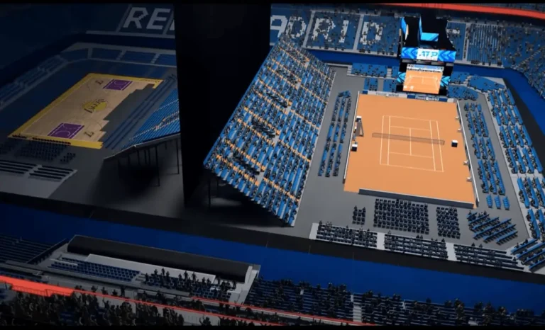BernabÃ©u Turns Into Tennis Hub