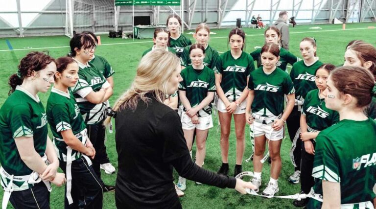 New York Jets Expand Girls Flag Football League in Dublin as Participation Doubles