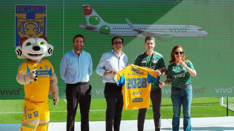 Tigres UANL and Viva Aerobus Extend Partnership Through 2028