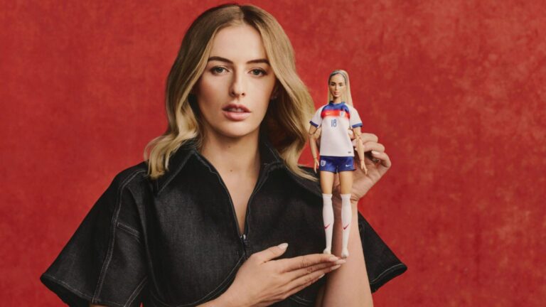 Chloe Kelly Joins Barbie Dream Team Alongside Serena Williams