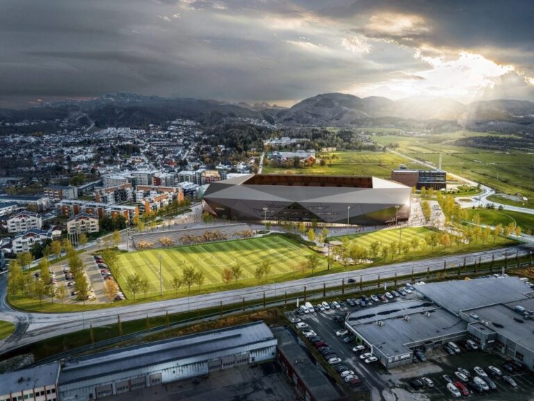 Bodø/Glimt unveil €110m diamond-shaped stadium project