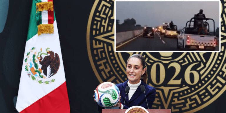 The President of Mexico had promised security! Teams arriving in the country are being protected by the army…
