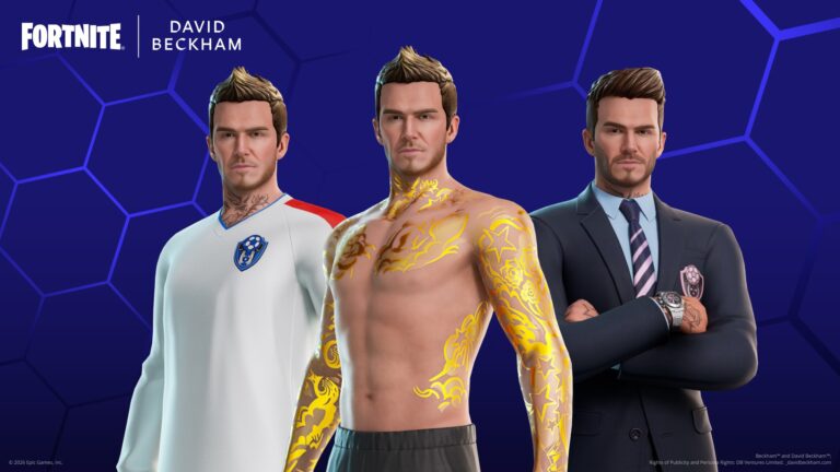 David Beckham joins Fortnite’s Icon Series