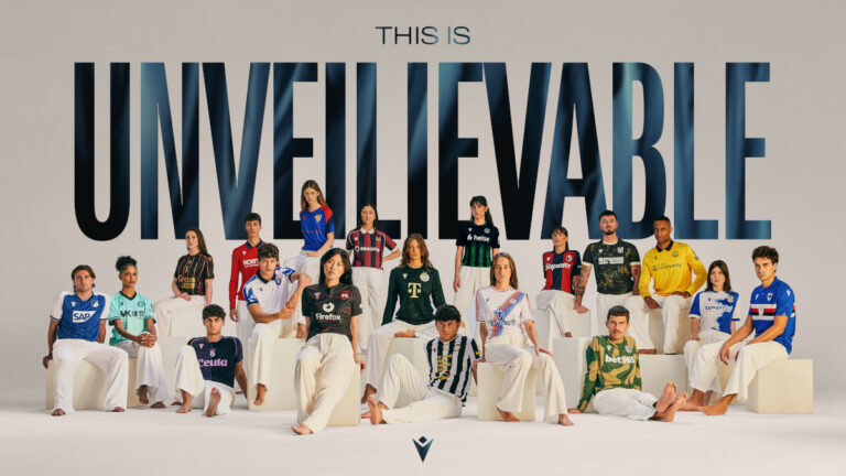 Macron launches “Unveilievable” campaign to showcase 2026/27 football kits